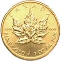 Gold Maple Leaf Coin