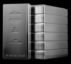 Academy Silver Bars: CNC produced