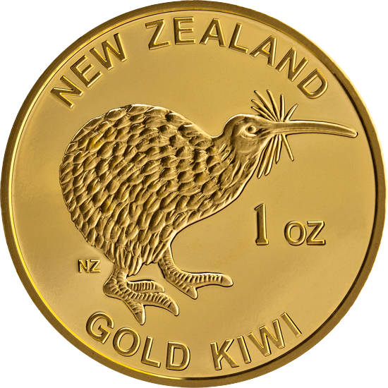 1oz Gold Kiwi Coin
